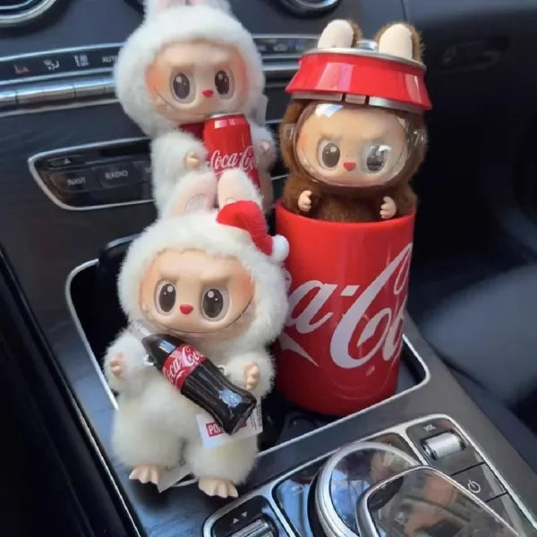 Labubu Vinyl Face – Happy Factor Surprise Shake (Série Coca-Cola)2pcs