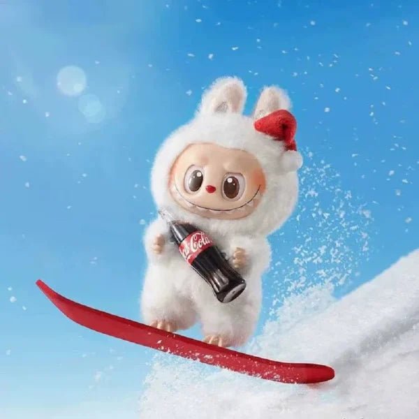 Pendentif Labubu Série Macaron – Figurine Peluche 3e Génération