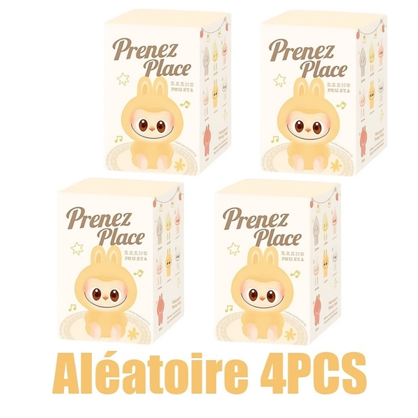 Labubu Peluche en vinyle 4 Blind Box – Have a Seat : L’art de s’asseoir avec style