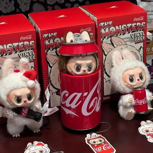 Blind Box Labubu Vinyl Face Coca-cola Series-2pièce