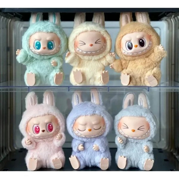 Labubu Peluche en vinyle Baba – Série Have a Seat