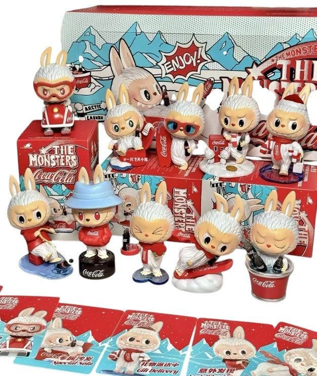 1pcs Blind Box Labubu × Coca-Cola – Série Édition Limitée
