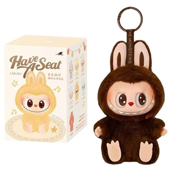 Labubu Peluche en vinyle DUODUO – Série Have a Seat (Édition Secrète)