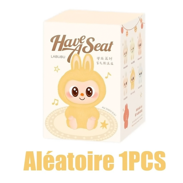 Labubu Peluche en vinyle 1 Blind Box – Have a Seat : L’art de s’asseoir avec style
