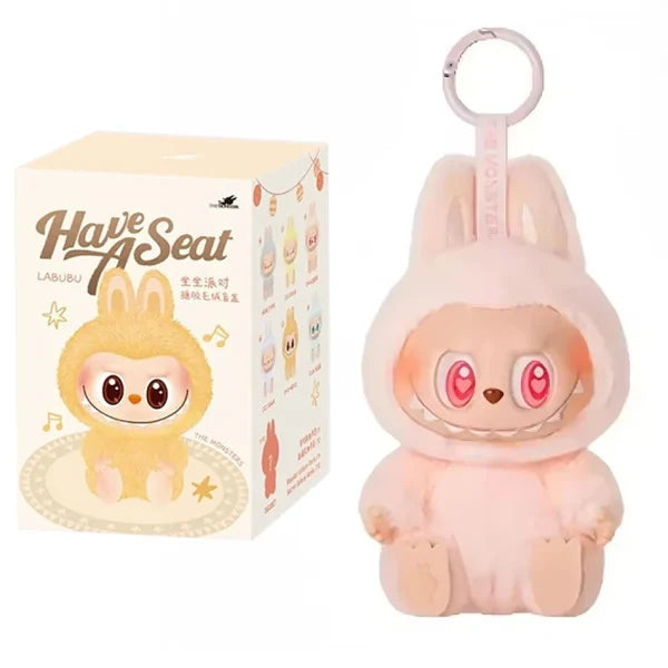 Labubu Peluche en vinyle 4 Blind Box – Have a Seat : L’art de s’asseoir avec style