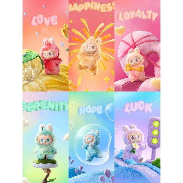 Labubu Peluche en vinyle Happiness – Big Into Energy Series