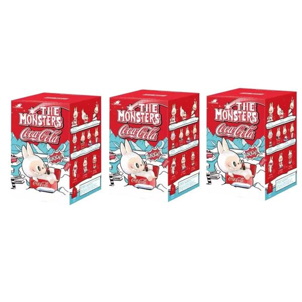 Blind Box Labubu × Coca-Cola – Série Édition Limitée-3pcs