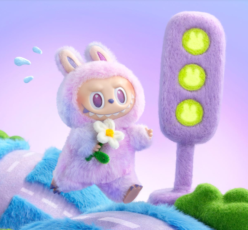 Labubu Peluche en vinyle Luck – Big Into Energy Series